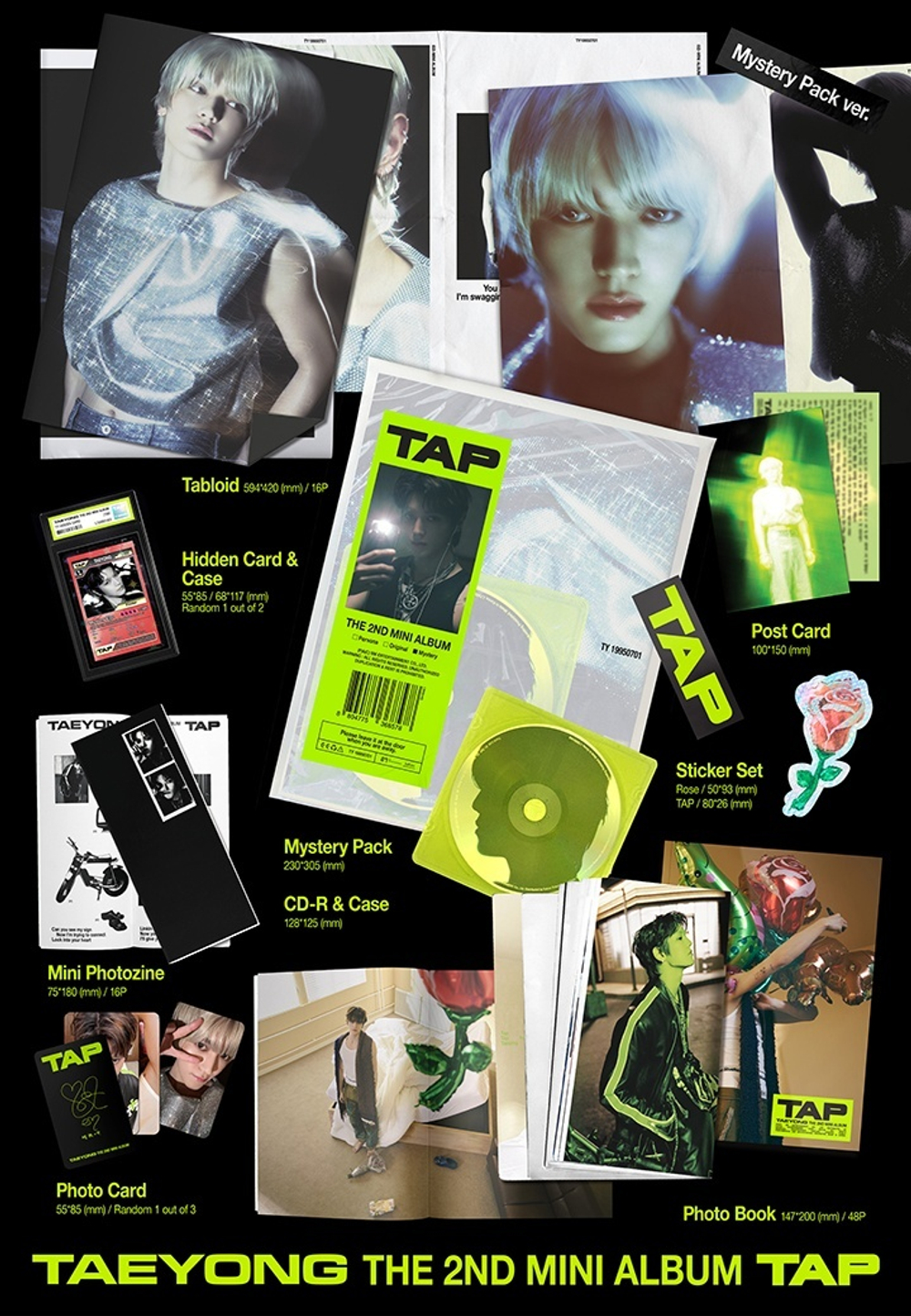 [Альбом] TAEYONG - TAP (Mystery Pack Ver.)