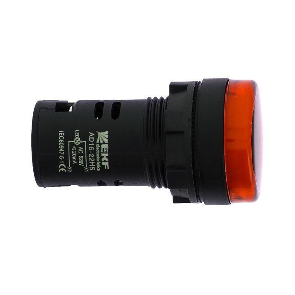 Матрица светодиодная AD16-22HS красн. 12В AC/DC PROxima EKF ledm-ad16-r-12