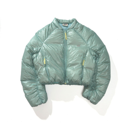 WMNS Куртка Nothomme Monterest 800 Fill Cropped зеленый