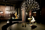 Pendant design lamp  Raimond Dome by Moooi (Silver,  D 79 cm)