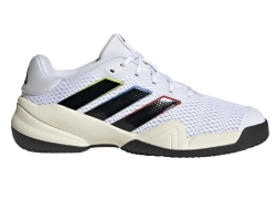 Детские теннисные кроссовки Adidas Barricade K - cloud white/core black/core black
