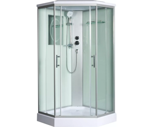Душевая кабина WeltWasser (ВельтВассер) Nesse 902, с низким поддоном, 90x90x217