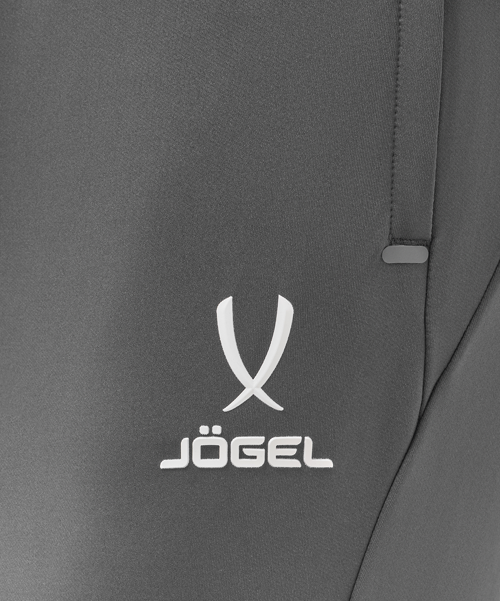 Брюки тренировочные с карманами JÖGEL PREMIER PerFormDRY Training Pants, темно-серый