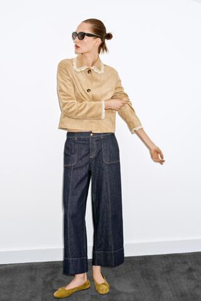 ДЖИНСЫ-КЮЛОТЫ Z1975 СО СРЕДНЕЙ ПОСАДКОЙ — ZARA