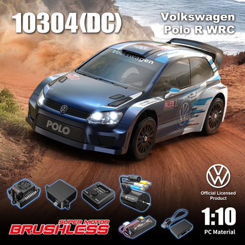 Радиоуправляемая раллийная модель Hyper GO MJX (#10304) Brushless RTR 1/10 версия DC! , 2S 5000mah + зарядка