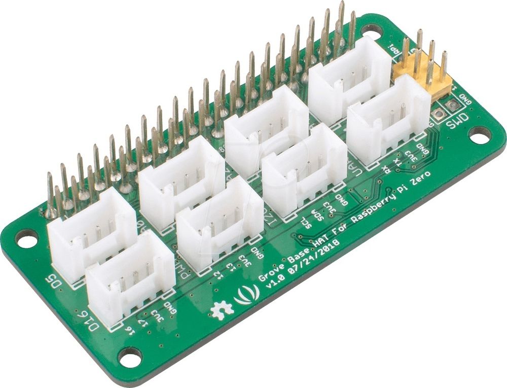 Модуль расширения Seeed Studio Grove Base Hat для Raspberry Pi Zero Модуль расширения Seeed Studio Grove Base Hat для Raspberry Pi Zero