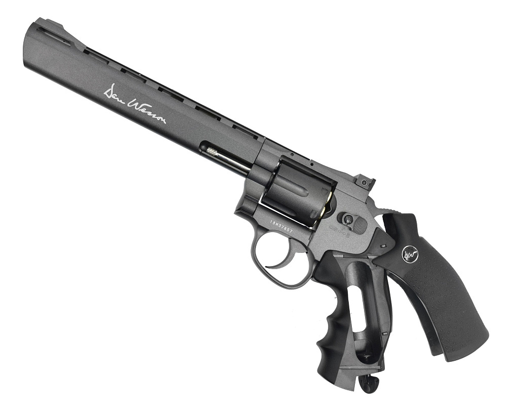 Револьвер пневматический ASG Dan Wesson 8” Grey