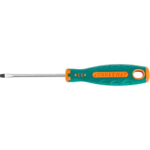 Отвёртка шлицевая ANTI-SLIP GRIP, SL3х60 мм JONNESWAY D71S360