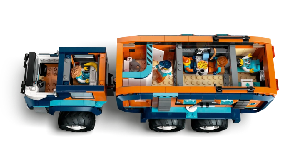 Конструктор LEGO City 60471 Грузовик для научной лаборатории Arctic Explorer