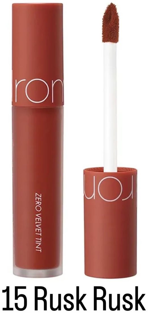 Бархатный тинт для губ Rom&nd Zero Velvet Tint 15 Rusk Rusk