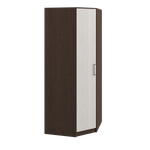 Шкаф угловой Успех современный вместительный 80×220×80 Альбина