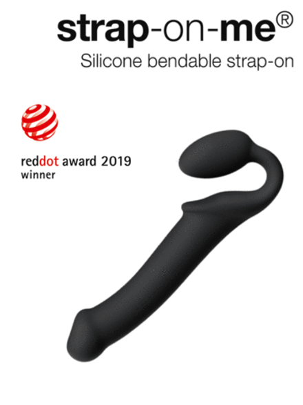Безремневой страпон Strap-on-me без вибрации, S