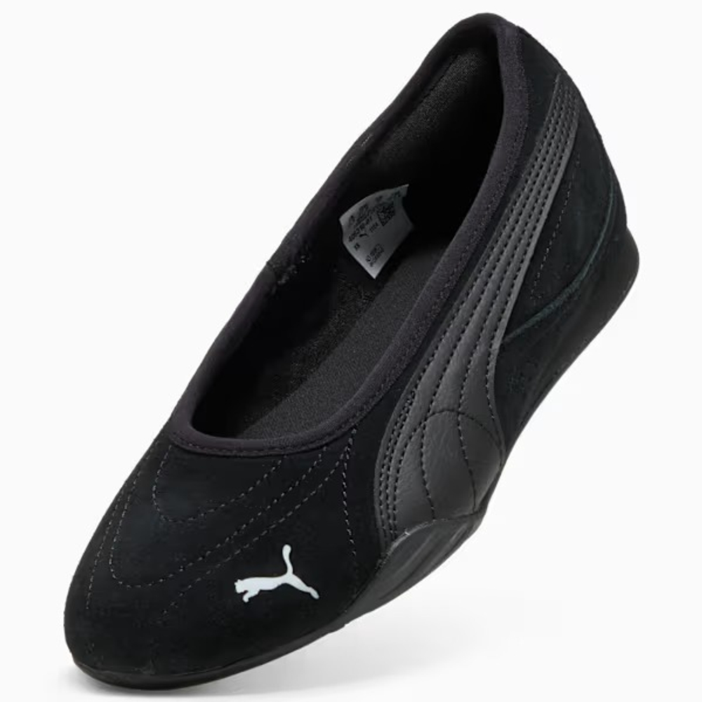 PUMA Женские кроссовки-балетки Catch Soleil, черный