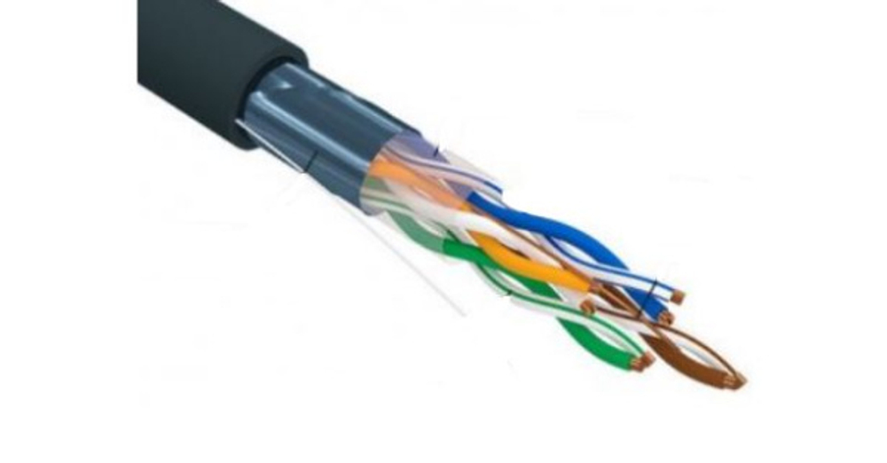 Кабель витая пара F/UTP 6 кат. 4 пары Rexant 01-0158