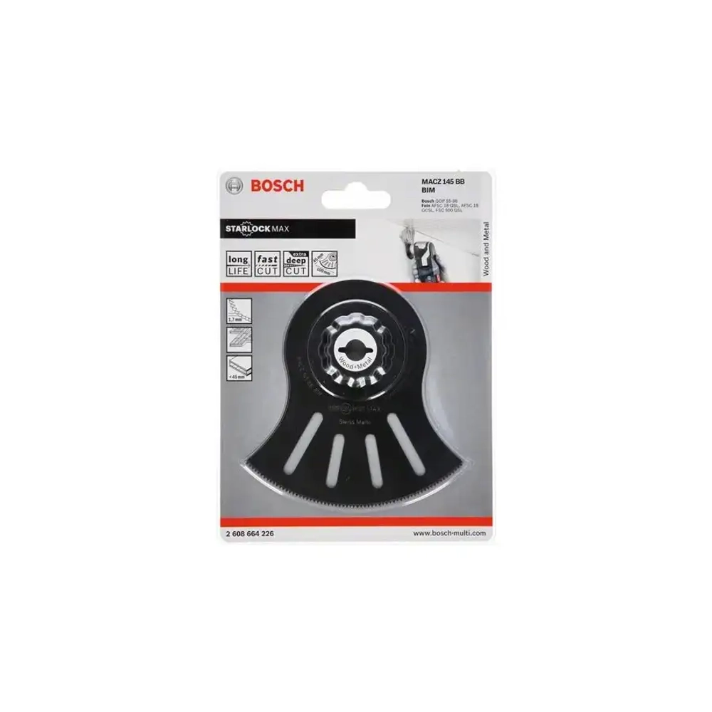 Сегментированное полотно ⌀145 мм StarlockMax BIM MACZ 145 BB BOSCH 2608664226