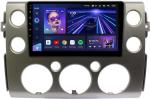 Магнитола для Toyota FJ Cruiser 2005-2022 (рамка серая) - Teyes CC3L монитор 9" IPS на Android 10, CarPlay, 4G SIM-слот