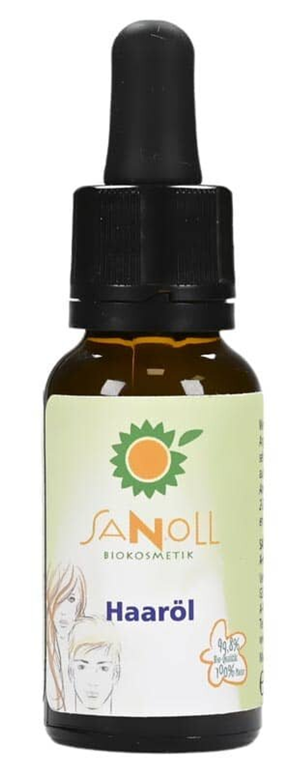 Масло для волос Sanoll Biokosmetik, 20 мл