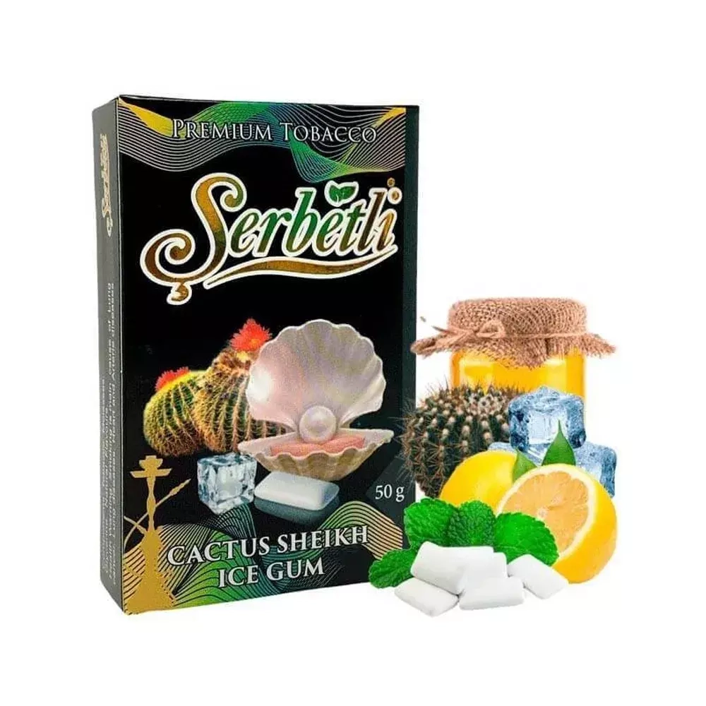 Serbetli - Cactus Sheikh Ice Gum (50г)