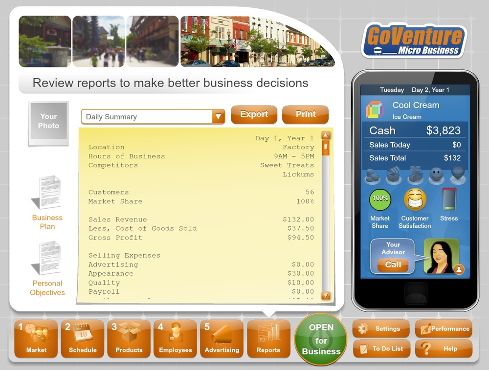 GoVenture MICRO BUSINESS (для ПК, цифровой код доступа)