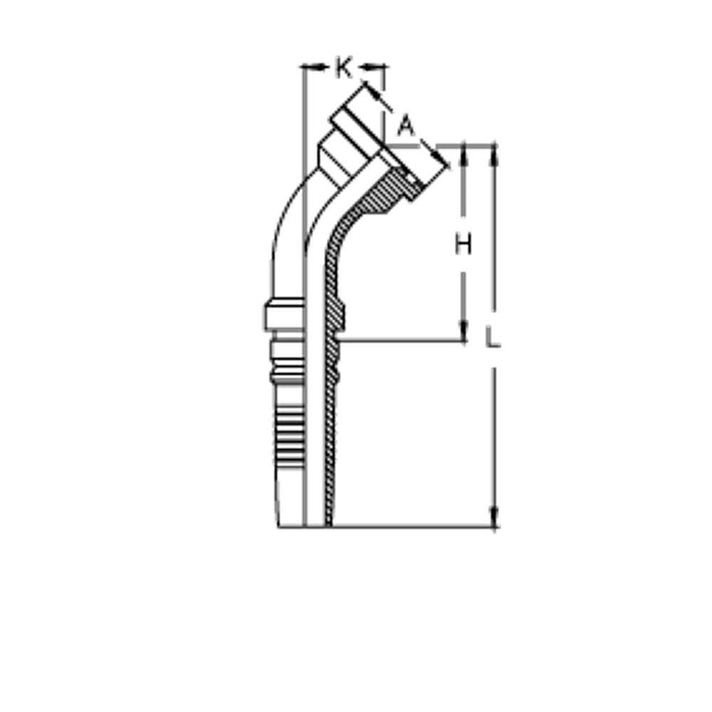 Фитинг DN 50 SFL 2 71.4 (45) Interlock