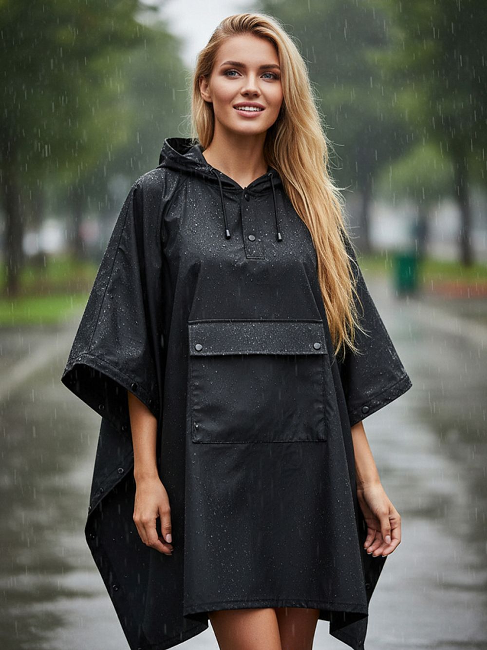 Оксфорд 200D PU1000 78 г/м², 150 см / 10 метров, ОКС.TBY200D.S580.10, S580 черный