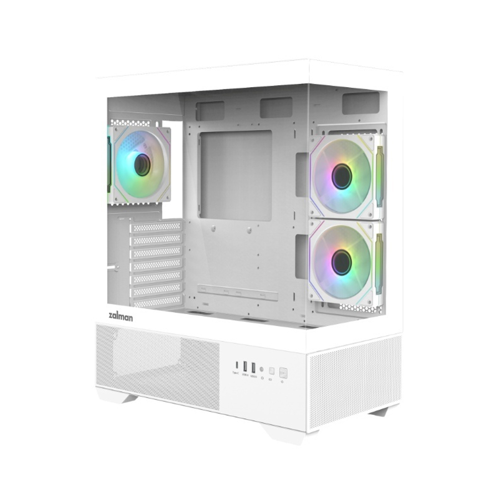 Корпус ZALMAN CHRONIX, ATX, White, без БП