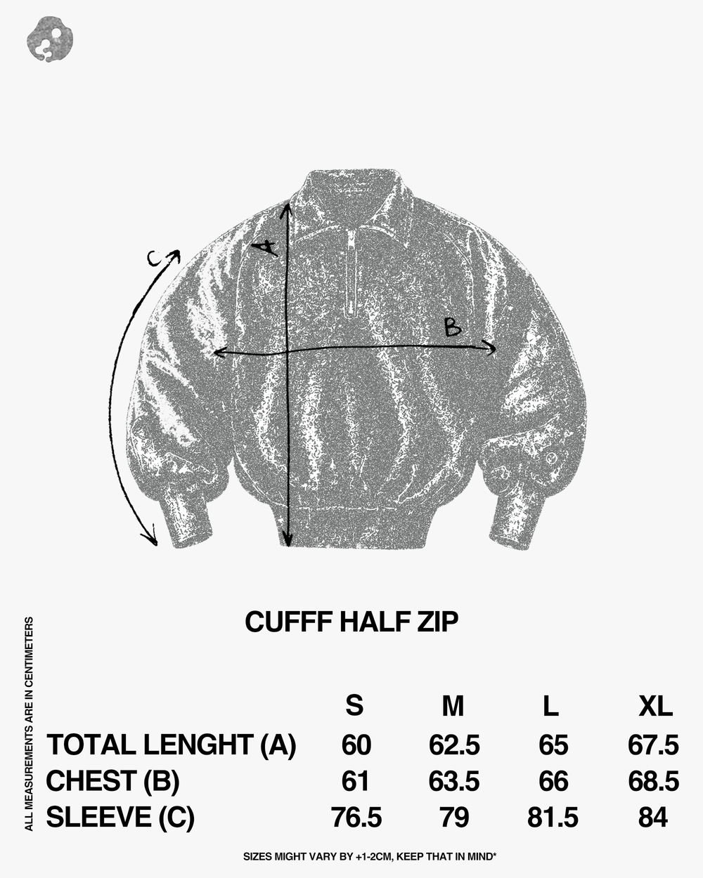 CUFF vintage half zip sweatshirt