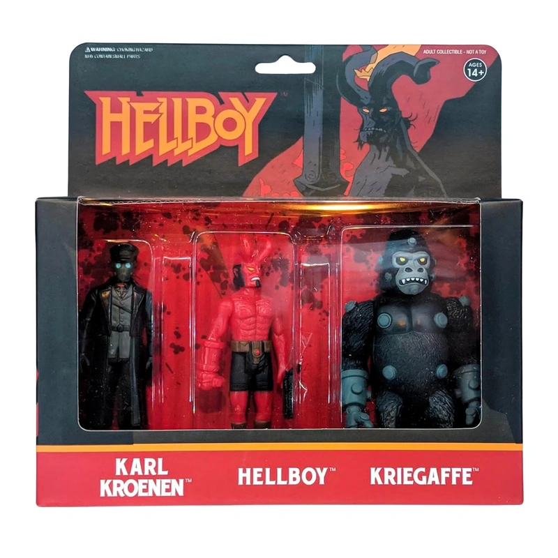 Фигурка Super7 - Hellboy ReAction Figure - Pack A
