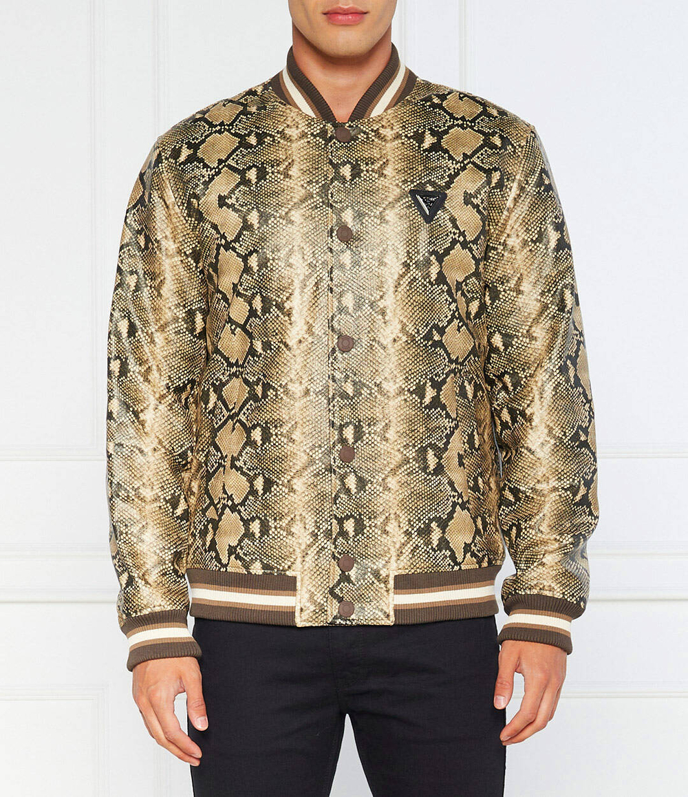 Куртка бомбер GUESS - разноцветная(M4YL04 WG9N0)