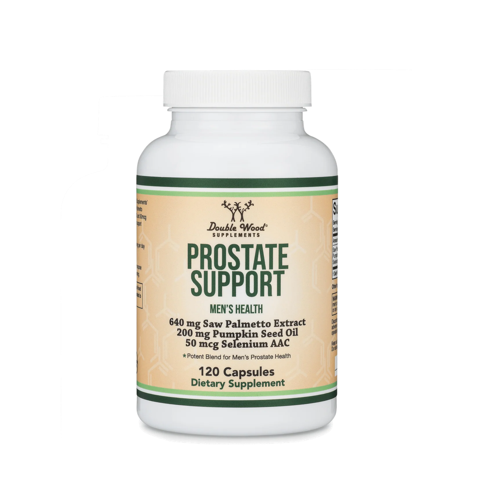 Double Wood Supplements - Prostate Support Supplement - 120 capsules
