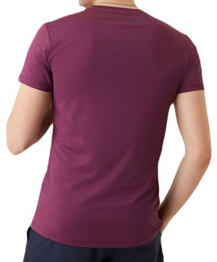 Мужская теннисная футболка Björn Borg Graphic T-shirt - Фиолетовый
