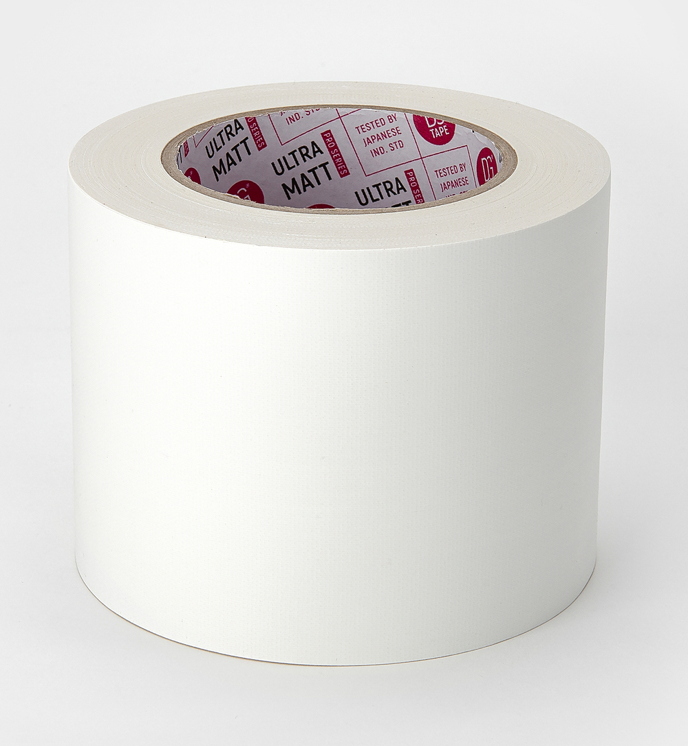 Клейкая лента Gaffer Tape@ultraMATT - Гаффа тейп 100мм/25м - БЕЛЫЙ