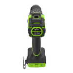 Дрель-шуруповерт ударная акк. Greenworks HD560, 24V, б/щет, 0-500 / 0-2000 об/мин, 30/60 Нм, 13мм, Anti-kickback, без АКБ и ЗУ (HD56000)