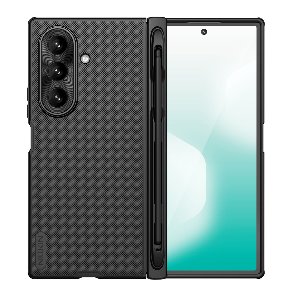 Усиленный чехол в комплекте с S Pen от Nillkin для Samsung Galaxy Z Fold 7, серия Super Frosted Shield Fold (With built-in pen)