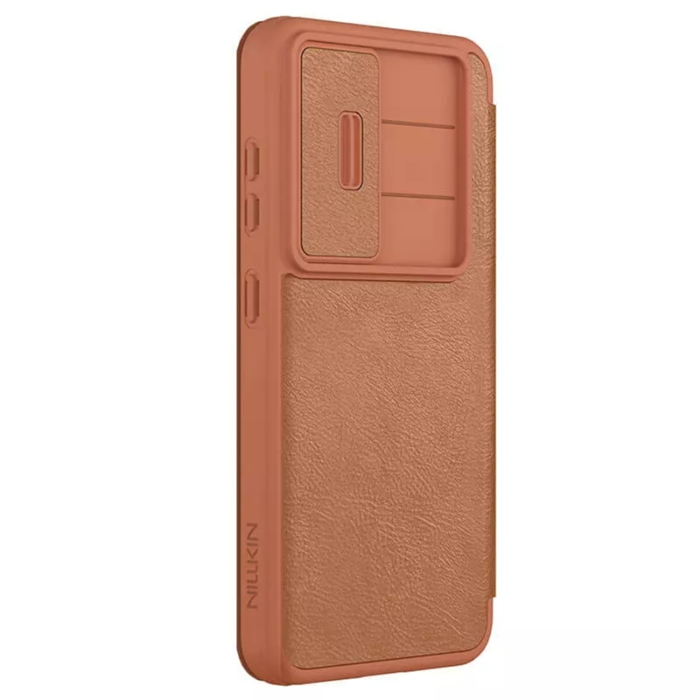 Кожаный чехол-книжка Nillkin Leather Qin Pro для Samsung Galaxy S25+
