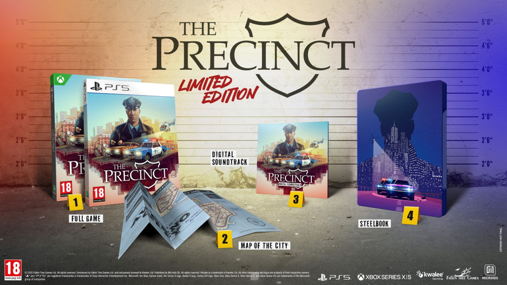 Precinct Лимитированное издание (диск для PS5, интерфейс и субтитры на русском языке)