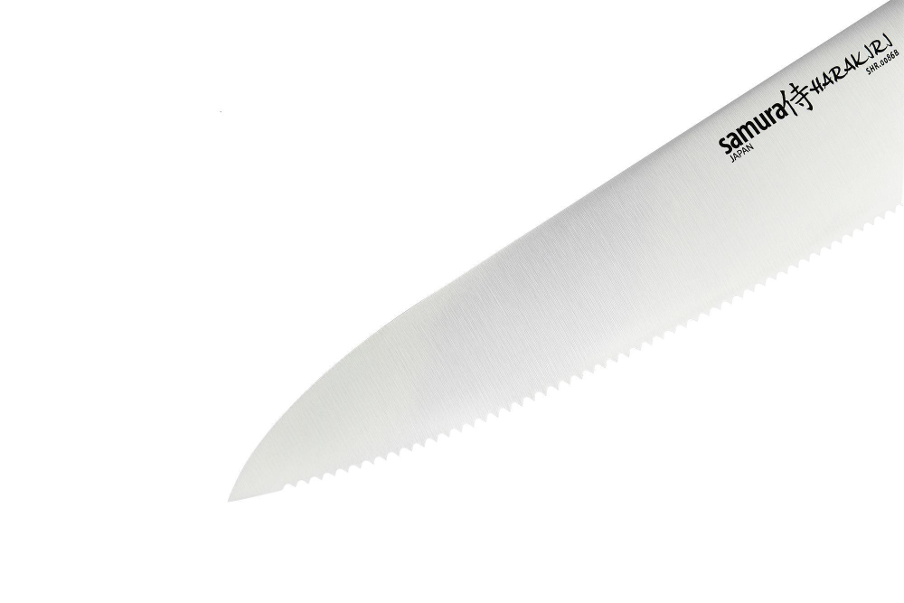 Шеф нож серрейтор HARAKIRI Samura, SHR-0086B