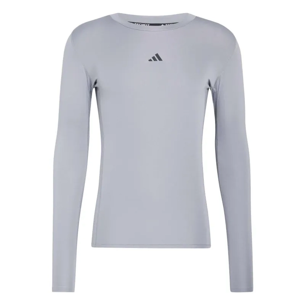Компрессионная одежда Adidas Techfit Compression Training Long Sleeve - grey