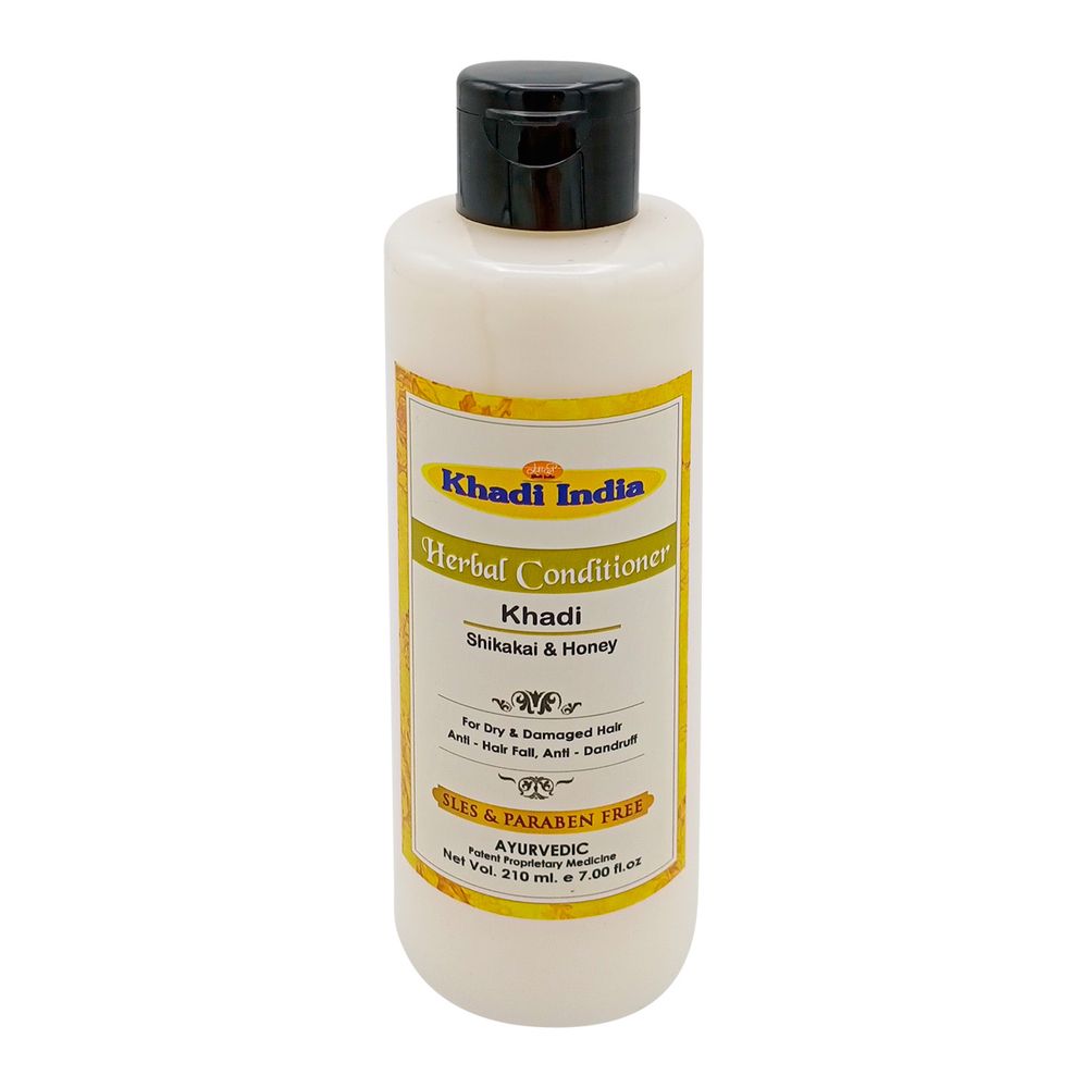 Khadi Natural Кондиционер для волос восстанавливающий Шикакай и мед 210 мл