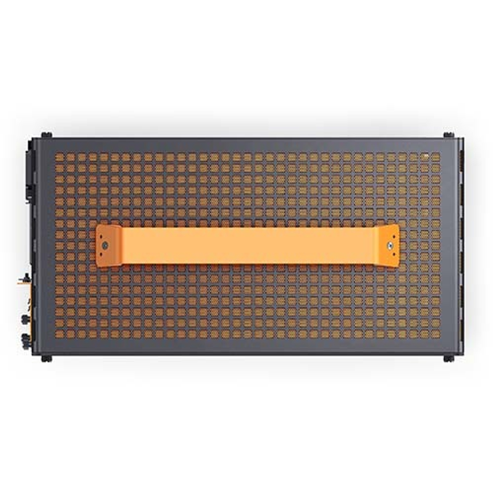 Корпус JONSBO Jonsplus Z20, mini-ITX, micro-ATX, черно-оранжевый (без БП)