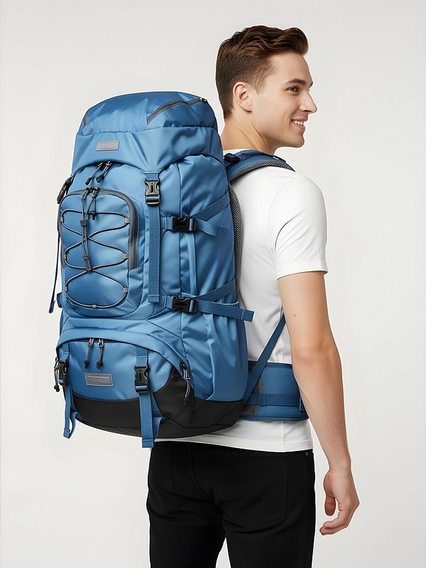 Оксфорд 200D PU1000 78 г/м², 150 см / 1 метр, ОКС.TBY200D.S066.1, S066 голубой