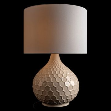 Настольная лампа 1*E27 10511T бежевый Honeybee LOFT IT