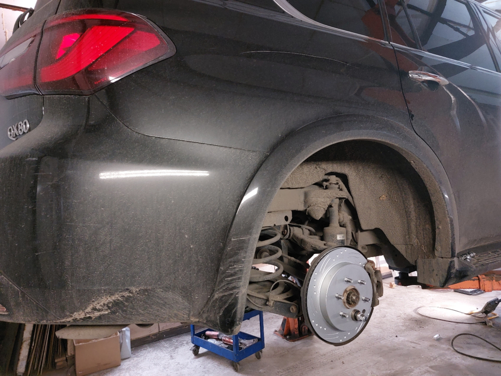 Передние тормозные диски BRANNOR для INFINITI QX56 QX80 Z62 2011÷2022