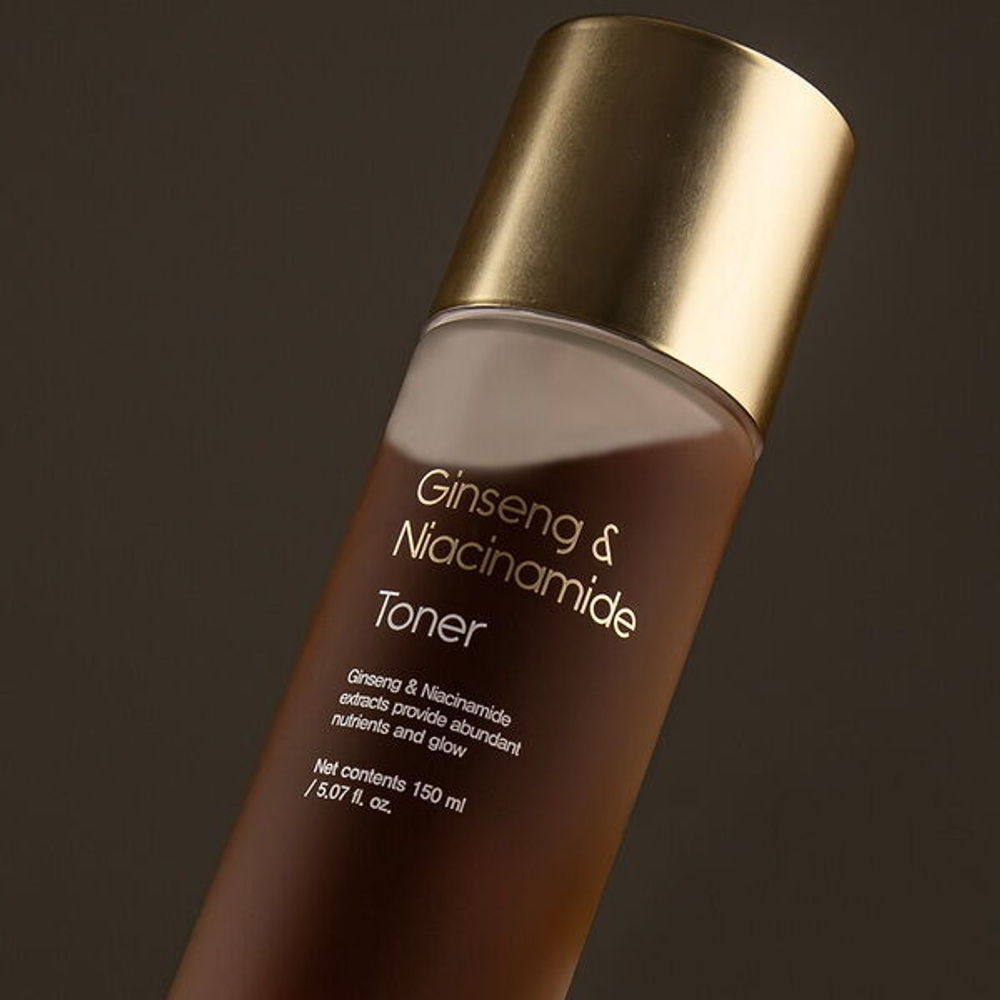 Тонер для лица с женьшенем и ниацинамидом FarmStay Ginseng & Niacinamide Toner, 150мл