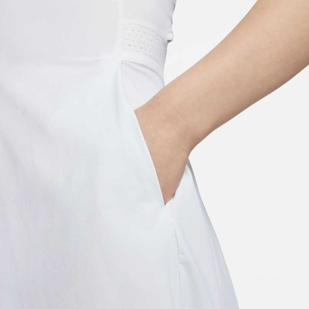 Теннисное платье Nike Court Dri-Fit Advantage Club Dress - белый