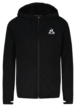 Женская теннисная толстовка Le Coq Sportif Training LF Full Zip Hoody N°3 W - black