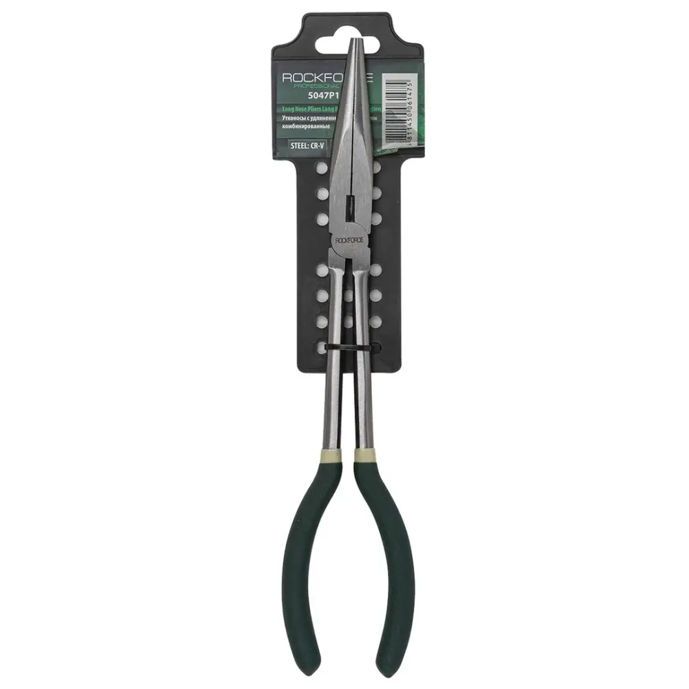 Плоскогубцы с удлиненными рукоятками комбинированные RockForce##Rock FORCE RF-5047P1B