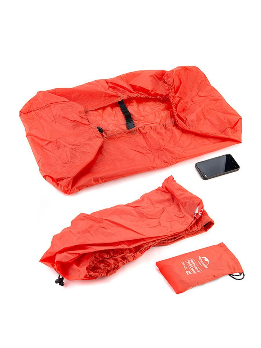 Чехол для рюкзака Naturehike NH15Y001-Z водонепроницаемый оранжевый 30-50 L, 6927595707623