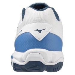 Мужские кроссовки для сквоша/бадминтона Mizuno Wave Phantom 3 - white/dark denim/blue jasper