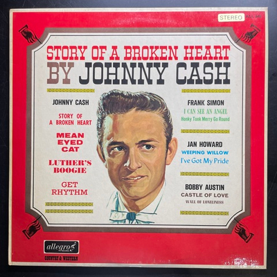 Johnny Cash ‎– The Story Of A Broken Heart (Англия 1967г.)